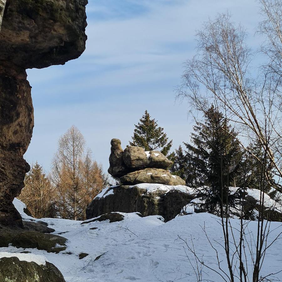 Urlaubsdomizil Am Toepfer - Ferienwohnungen In Olbersdorf المظهر الخارجي الصورة
